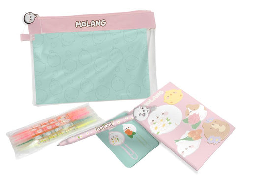 Précommande : MOLANG - Blossom - Set de Papeterie - 8pc