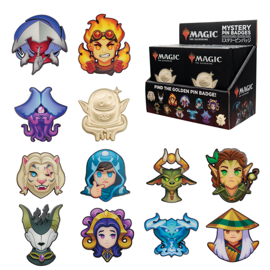 Précommande : MAGIC THE GATHERING - Mystery Box de 12 Pin's