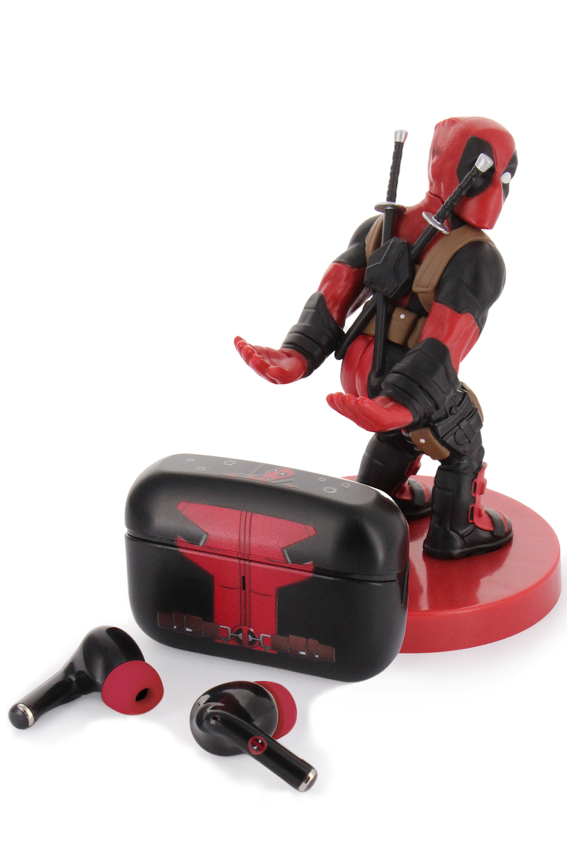 Précommande : DEADPOOL - Bundle Buds Pro - Earbuds Wireless Bluetooth + Support