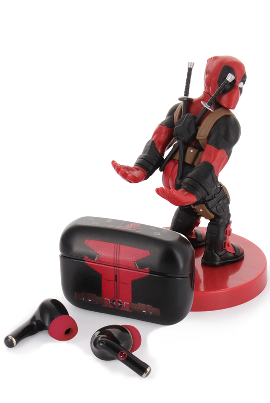 Précommande : DEADPOOL - Bundle Buds Pro - Earbuds Wireless Bluetooth + Support
