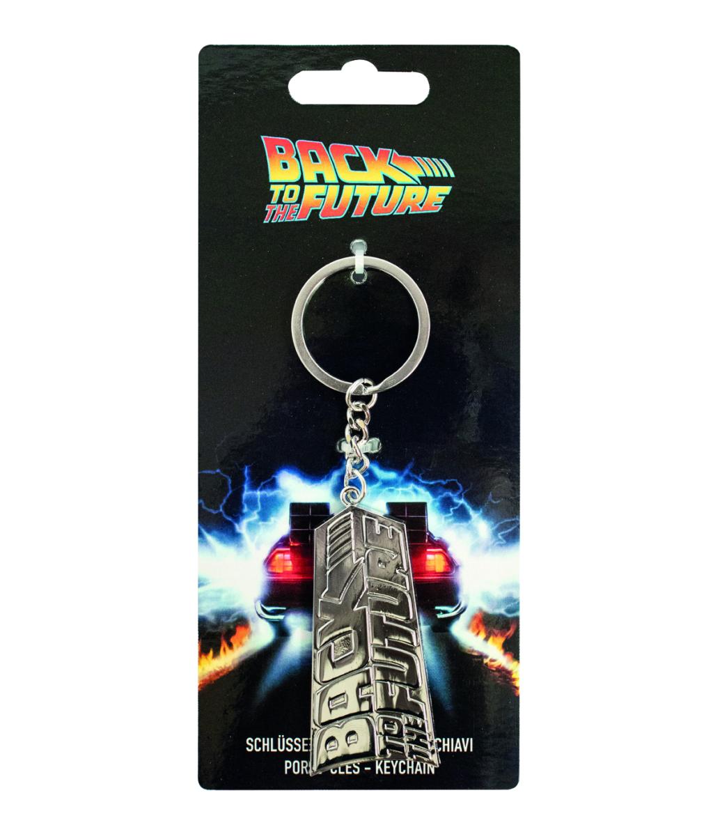 Précommande : RETOUR VERS LE FUTUR - Porte-clé en métal 7.5x0.5x17.5cm
