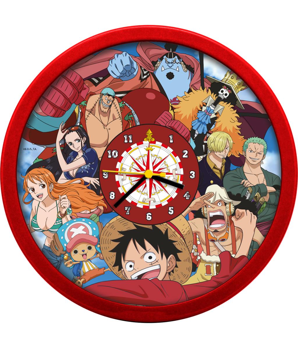 Précommande : ONE PIECE - Horloge Murale 25x25cm