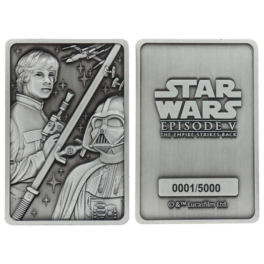 Précommande : STAR WARS 5 - Luke & Dark Vador - Lingot Edition Limitée