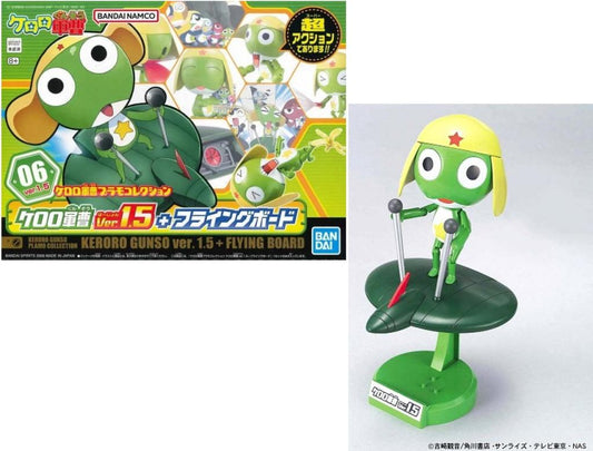 Précommande : KERORO - Keroro Gunso vers. 1.5 + Flying board - Model Kit