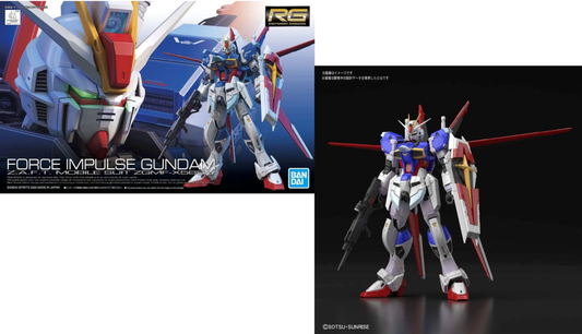 Précommande : GUNDAM - RG 1/144 Force Impusle Gundam ZGMF-X56S - Model Kit