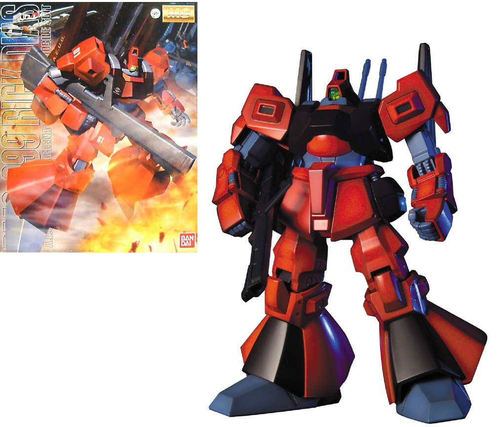 Précommande : GUNDAM - MG1/100 Rick Dias Quattoro Color (Red) - Model Kit