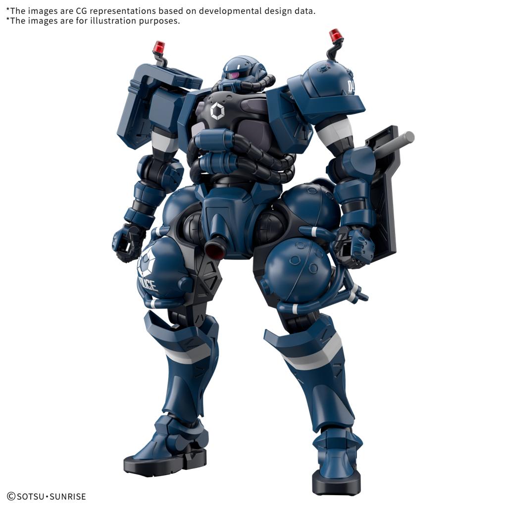 Précommande : GUNDAM - HG 1/144 Police Zaku - Model Kit GQuuuuuuX Series