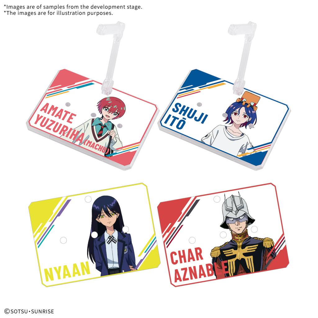 Précommande : GUNDAM - Action Base 7 Clear Color Mobile Suit GQuuuuuuX Stickers Set