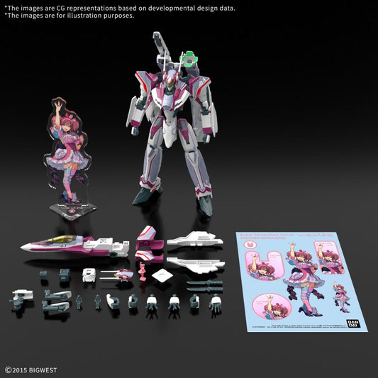 Précommande : MACROSS - HG 1/100 VF-31C Siegfried (Farina Jenius) Deluxe - Model Kit