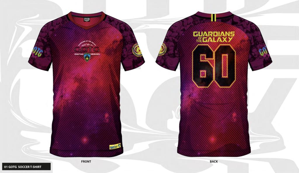 Précommande : MARVEL - Guardians of the galaxy 60 - Maillot de Foot Homme (L)