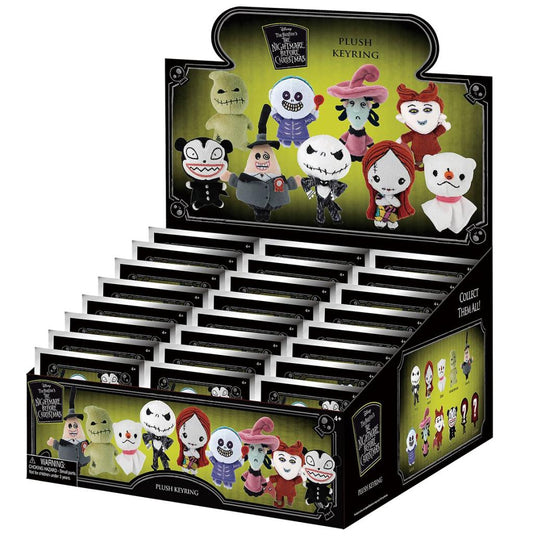 Précommande : L'ETRANGE NOEL DE MONSIEUR JACK - Plush Bag Clip (Display 24 Pcs)