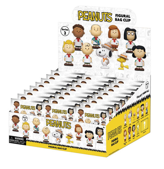 Précommande : SNOOPY - Series 2 - 3D Foam Bag Clip (Display 24 Pcs)