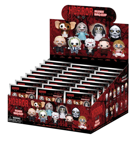 Précommande : HORROR - Plush Bag Clip (Display 24 Pcs)