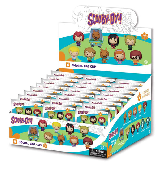 Précommande : SCOOBY DOO - Series 2 - 3D Foam Bag Clip (Display 24 Pcs)