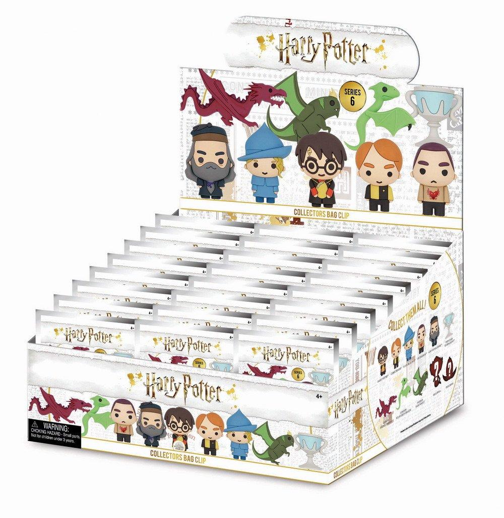 Précommande : HARRY POTTER - Series 6 - 3D Foam Bag Clip (Display 24 Pcs)