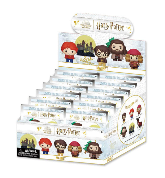 Précommande : HARRY POTTER -Series 1 -3D Foam Magnets in blind bags (Display 12 Pcs)