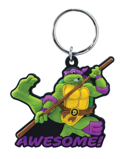 Précommande : LES TORTUES NINJAS - Donatello - Porte-clés Soft Touch