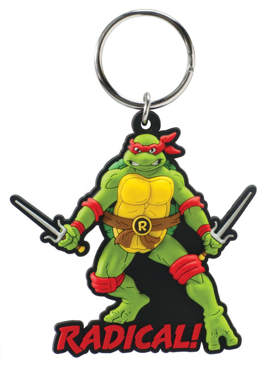 Précommande : LES TORTUES NINJAS - Raphael - Porte-clés Soft Touch