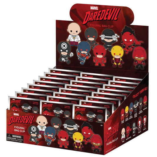 Précommande : DAREDEVIL - 3D Foam Bag Clip (Display 24 Pcs)