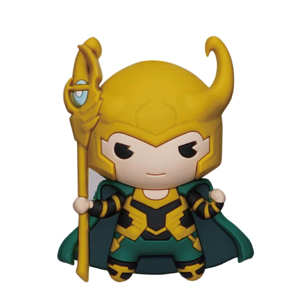Précommande : MARVEL CLASSIC - Loki - Aimant à collectionner en mousse 3D