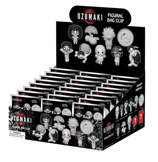 Précommande : UZUMAKI - Series 1 - 3D Foam Bag Clip (Display 24 Pcs)