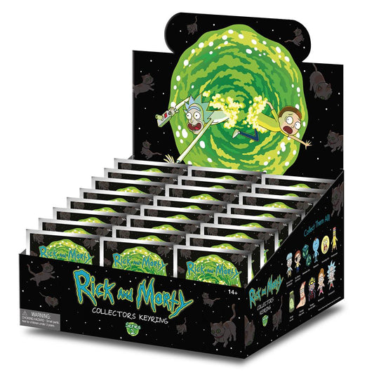 Précommande : RICK & MORTY - Series 2 - 3D Foam Bag Clip (Display 24 Pcs)