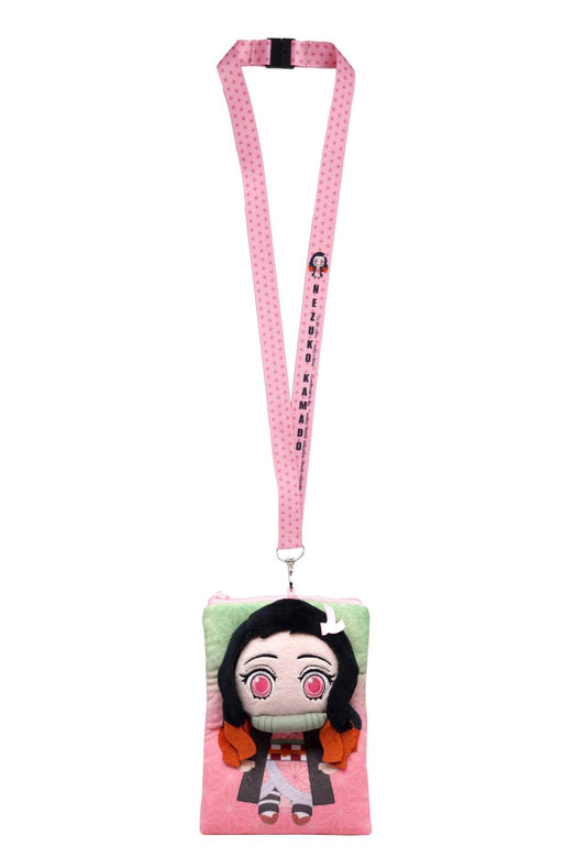 Précommande : DEMON SLAYER - Nezuko Deluxe - Lanyard avec pochette porte-cartes