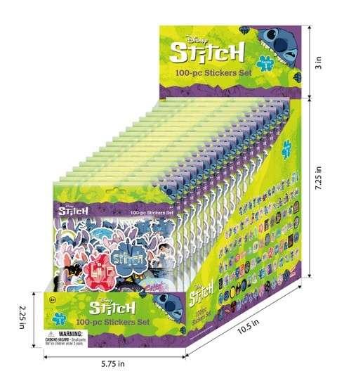 Précommande : LILO & STITCH - Set de 100 Stickers (Display de 20)