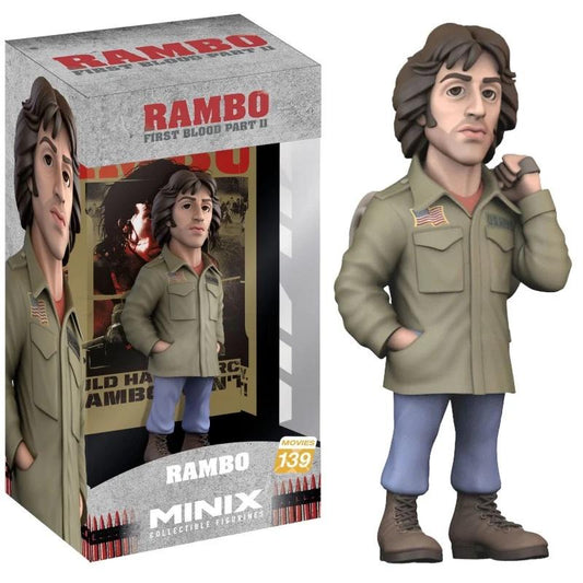 Précommande : RAMBO FIRST BLOOD PART 1 - Rambo - Figurine Minix 12cm