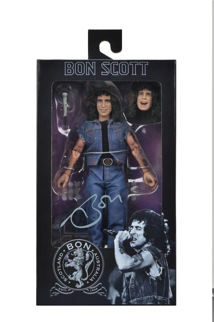 Précommande : AC-DC - Bon Scott - Figurine Habillée 20cm