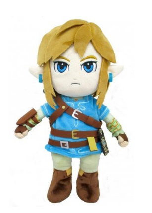 Précommande : THE LEGEND OF ZELDA BREATH OF THE WILD - Link - Peluche 28cm