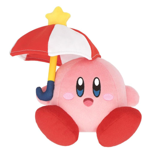 Précommande : KIRBY - Kirby Parasol - Peluche 13cm