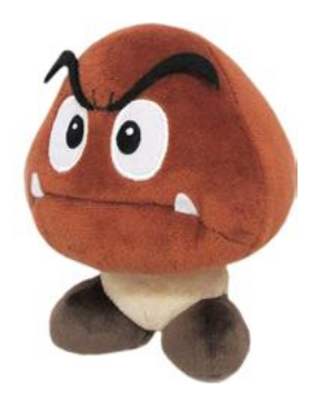 Précommande : SUPER MARIO - Goomba - Peluche 14cm