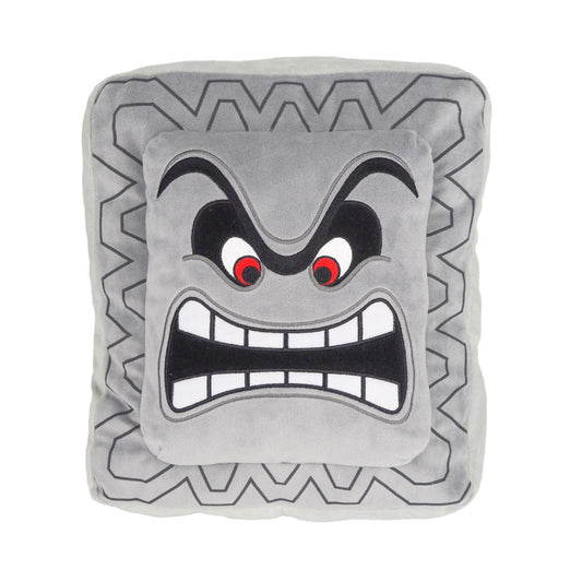 Précommande : SUPER MARIO - Thwomp - Peluche 37cm