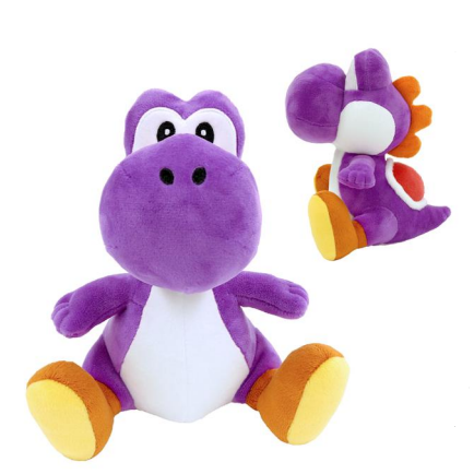 Précommande : SUPER MARIO - Yoshi Violet - Peluche 20cm