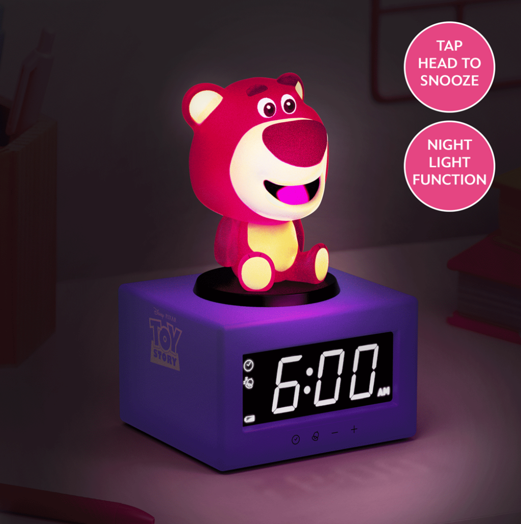 Précommande : TOY STORY - Lotso - Réveil Lumineux Icon 12cm