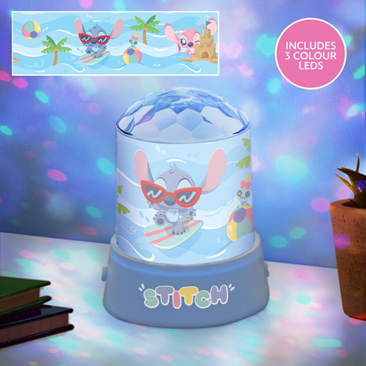 Précommande : STITCH - Lampe à Projection Festif 13cm
