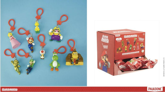 Précommande : SUPER MARIO - Backpack Buddies (Display 24 Pcs)