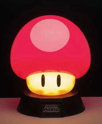 Précommande : NINTENDO - Champignon - Lampe Icon - 10cm