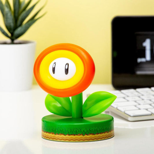 Précommande : NINTENDO - Fire Flower - Lampe Icon 10cm