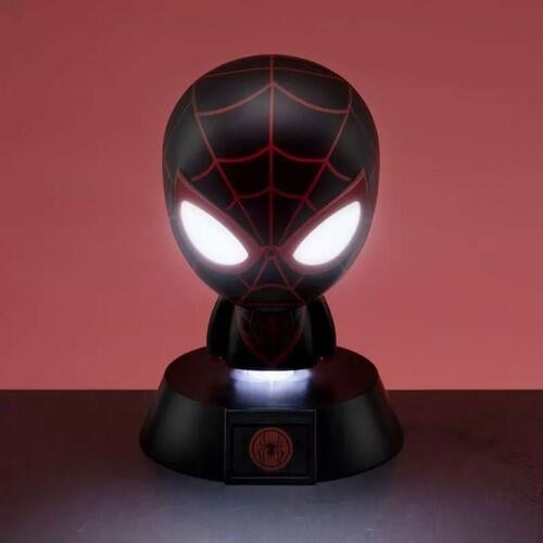 Précommande : MARVEL - Miles Morales - Lampe Icon 10cm