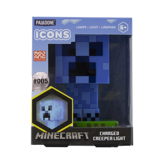 Précommande : MINECRAFT - Creeper Chargé - Lampe Icone 10cm