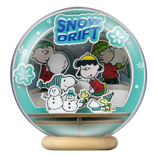 Précommande : PEANUTS - Snow Drift - Wood Model Kit Globe Theater