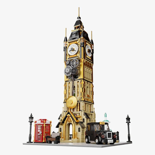 Précommande : PANTASY - Steampunk Clock Tower Park - Bloc de Construction