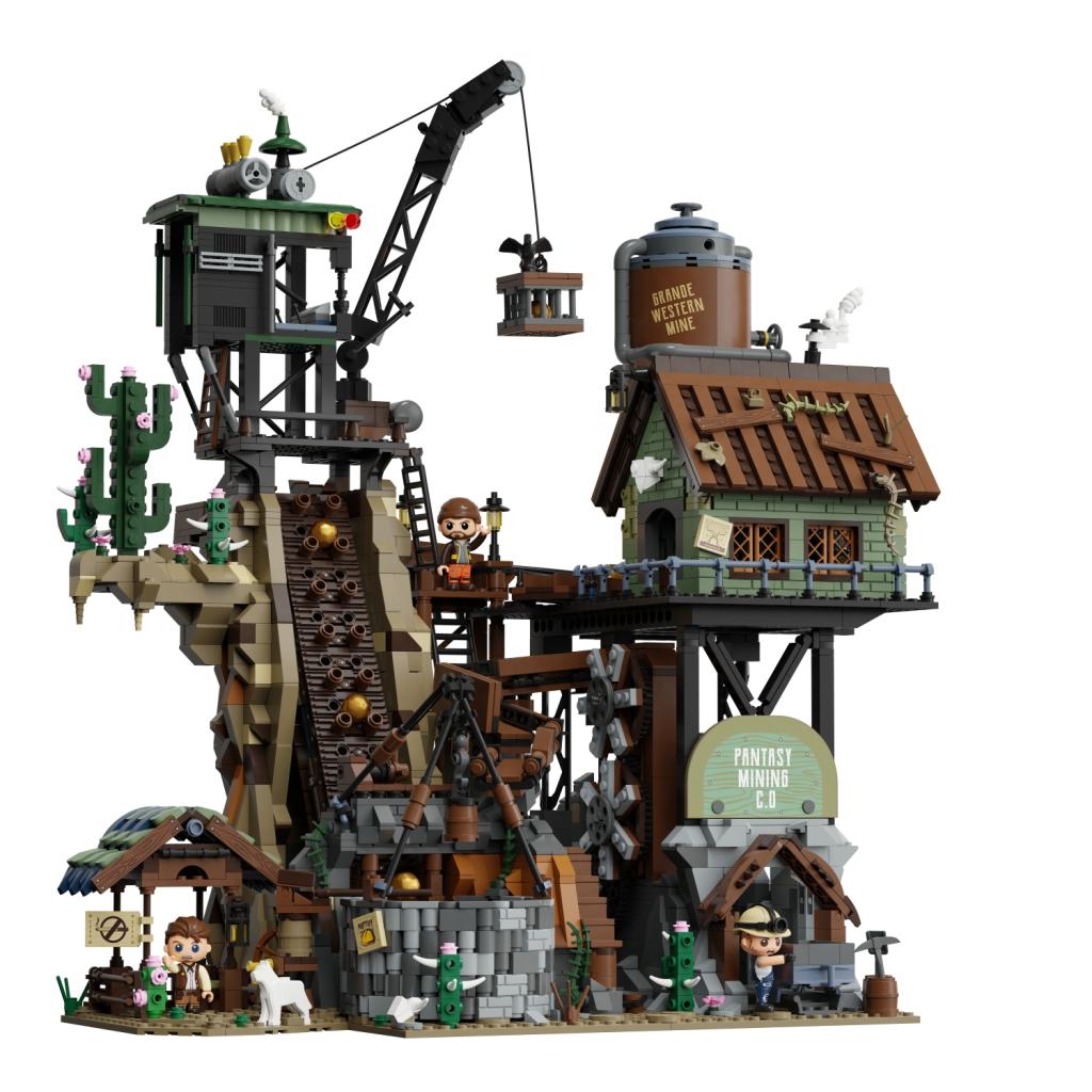 Précommande : PANTASY - Western mine - Bloc de Construction