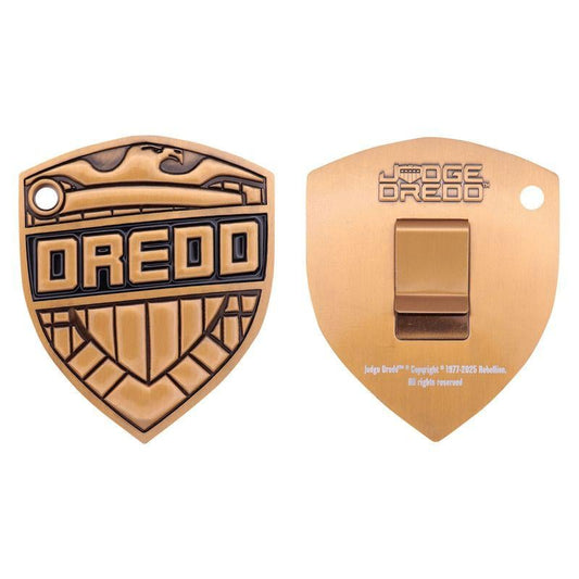 Précommande : 2000AD JUDGE DREDD - Badge - Replique Edition Limité