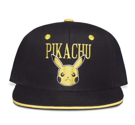 Précommande : POKEMON - Pikachu Faché - Casquette Snapback