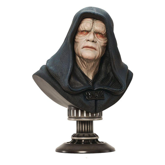 Précommande : STAR WARS 6 - Empereur Palpatine - Buste Legends in 3D 1/2 25cm
