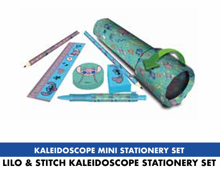 Précommande : LILO & STITCH - Kaleidoscope Stationary Set
