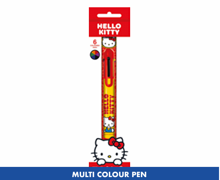 Précommande : HELLO KITTY - Bic Muticolore